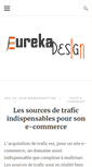 Mobile Screenshot of eureka-design.fr